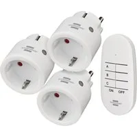 Brennenstuhl Funksteckdose Comfort-Line, 3er Funkschalt-Set