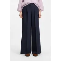 BOSS ORANGE Anzughose Tiwi Premium Damenmode Wide Leg mit Bügelfalte