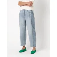 TONI Loose-fit-Jeans Liv Barrel mit designstarken Seitennähten