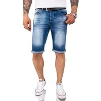 Rock Creek Jeansshorts Herren Shorts Denim Blau RC-2208