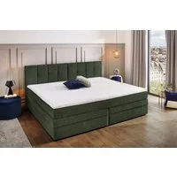 Jockenhöfer Gruppe Boxspringbett Casa Grande in der Breite 240cm, Familienbett mit Bettkasten (1.000 L), 7-Zonen-TTFK-Matratze, KS-Topper, verschiedene Härtegrade wählbar