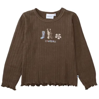 BASEFIELD - Md.-RIB Shirt hazel - Gr. - 110