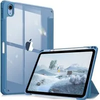Fintie Tablet-Hülle für iPad 11 Generation 11 Zoll 2025 (A16), iPad 10 Generation 2022 10.9 Zoll, mit Stifthalter, Stoßfeste Hybrid Hülle mit transparenter Hartschale