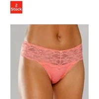 Nuance by Lascana String (Packung, 2 Stück) Dessous mit breitem Spitzenband