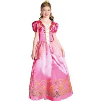 JADEO Kostüm Prinzessin-Kostüm für Mädchen rosa-gold-weiss