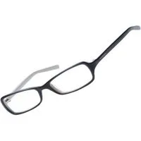 Fossil Brillengestell Korrektionsfassung Brille Kunststoff Schwarz 51/17/130 - OF2058001, Kunststoff