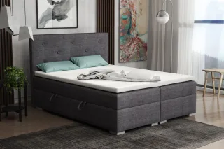 Boxspringbett Schlafzimmerbett PADUA 180x200cm inkl.Bettkasten