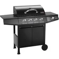 TAINO Gasgrill BASIC, Piezozündung, Stabiler Grillwagen, viele Ablagemöglichkeiten