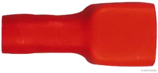 HERTH&BUSS Quetschverbinder, 0,5 - 1 mm², 6,3 x 0,8 mm, Flachsteckhülse rot - 50254210066