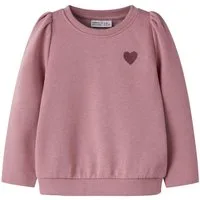 Name It Sweatshirt NMFVIMA LS NREG SWEAT BRU Baumwollmischung, regular fit