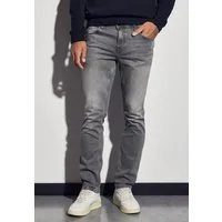 STREET ONE MEN Regular-fit-Jeans aus Baumwolle mit Stretchanteil