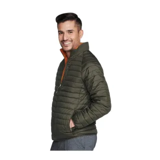 Skechers - "Go Shield Altitude" Steppjacke für Herren (Braun/Oliv)