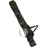Behr Angelrutentasche Camouflage Rutentasche 1,30m oder 1,50m Rutenfutteral Angeltasche, Schulter-Umhängegurt und Handtragegurte