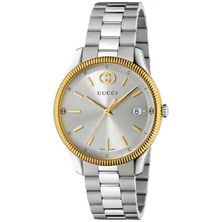 Gucci YA1264233 G-Timeless Silber Zifferblatt Unisex Uhr