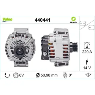 Valeo Generator  220A Mercedes S-Klasse W221