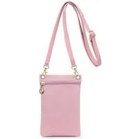 Zaewry Umhängetasche Handytasche mit abnehmbaren Umhängeriemen,Handytasche, für Einkaufen, Dating und Spaziergänge,Münztasche, Kreditkartenetui