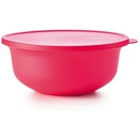 TUPPERWARE Salatschüssel Tupperware Aloha 2 Liter hellrot Servierschüssel Salatschüssel