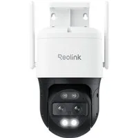 Reolink Überwachungskamera Trackmix 8MP PTZ WLAN IP (Außenbereich, Packung, 1-tlg., 2 Spotlights, mit Dual-Objektiv, Auto-Tracking,Smarte Person/Auto/Haustiererkennung)