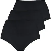 Nina Von C. Taillenslip 3er Pack Damen Taillenslip Fine Cotton (Packung, 3-St) -