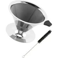 Gravidus Permanentfilter Hochwertiger Kaffeefilter aus Edelstahl für aromatischen Genuss