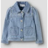 Name It Jeansjacke NMFHARPER DNM ANGLAISE JACKET 1026-OV H Baumwolle