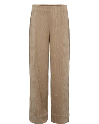 Nümph - NUCELISE WIDE PANTS gray morn - Gr. - 36