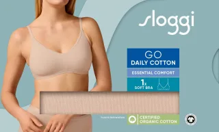 sloggi - sloggi GO Daily Cotton Soft bra braun - Gr. - L