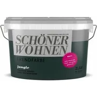 SCHÖNER WOHNEN FARBE Wand- und Deckenfarbe Jungle, Tropf- und spritzgehemmt, Lösemittelfrei