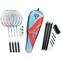 Talbot-Torro Badmintonschläger Premium Badminton Set 4-Fighter