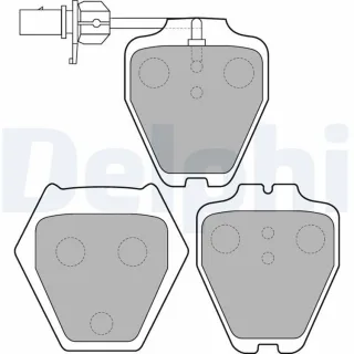 Delphi Bremsbel?ge vorne Audi A4 A6 Allroad VW Passat Phaeton