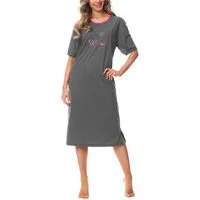 Merry Style Nachthemd Damen Kurzarm Nachthemd 91LW1 (1-tlg)