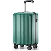 Abistab Hartschalen-Trolley Hartschalen Koffer, robuster Reisekoffer, 4 Rollen, mit Zahlenschloss, Koffer & Trolleys 57/66/76cm, 40/60/100L