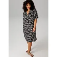 Aniston PLUS Blusenkleid in trendigen Druck