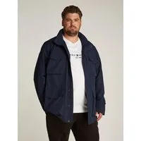 Tommy Hilfiger Big & Tall Allwetterjacke BT-LW PACKABLE FIELD JACKET-B in Großen Größen, Logostickerei