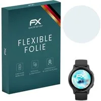 atFoliX Schutzfolie Displayschutzfolie für Garmin Vivoactive 5, (3 Folien), Ultraklar und flexibel