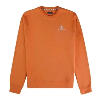 Aquascutum - Sweatshirt für Herren, Aktiv (Orange)