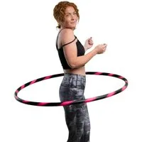 Hoopomania Hula-Hoop-Reifen Hula Hoop Reifen für Anfänger Ø100cm Pink