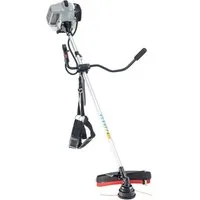 AL-KO Benzin-Motorsense BC 400 L, 25 cm Arbeitsbreite Messer, 41 cm Arbeitsbreite Faden