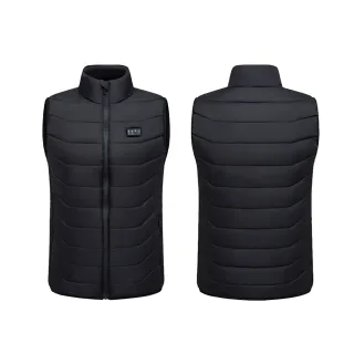 28 Zone Heated Vest Adjustable Temperature Warm Heating Vest Winter Outdoor Body Warmer