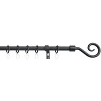 Good Life Gardinenstange Mala, Ø 13 mm, 1-läufig, ausziehbar, verschraubt, Kunststoff, Metall