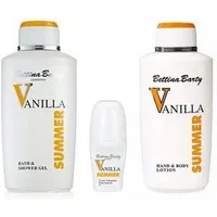 Bettina Barty Duschgel Summer Vanilla Duschgel 500ml Body Lotion 500ml Deo Roller 50ml