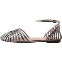 Next Forever Comfort® flache Glitzer-Schuhe Riemchensandale (1-tlg)