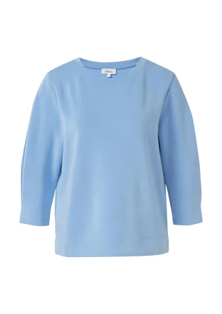 s.Oliver - Sweatshirt blau - Gr. - 42