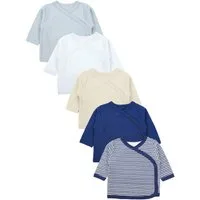 TupTam Wickelshirt TupTam Baby Jungen Langarm Wickelshirt Baumwolle 5er Set