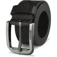 Cartvelli Ledergürtel Ledergürtel Herren Carbon Made in Germany mit Geschenkbox - 40mm Hi-Tech-Leder, hochwertig edel