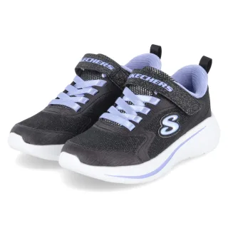 Skechers Low Sneaker WAVE 92 - Gr. 34 - Schwarz - Textil