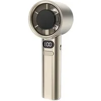 Bomiclss Handventilator Tragbar Turbo Hand Ventilatoren Mini Stark Ventilator Mit LCD Display, für Strand,Büro, Reise,Outdoor, Geschenk