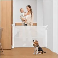 nobleza Treppenschutzgitter Treppenschutzgitter Türschutzgitter Ausziehbar 0-180CM