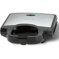 CLATRONIC Toaster ST 3778 schwarz-inox 2 fach Sandwichtoaster