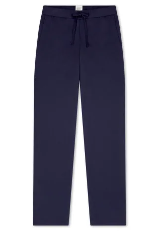SCHIESSER - Hose lang deep blue - Gr. - 36